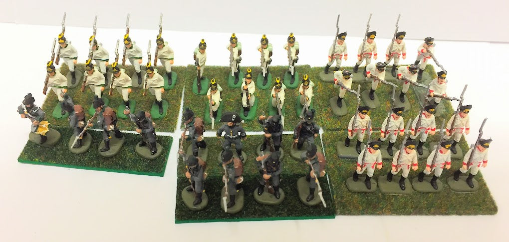 Austrian Grenadiers and Infantry type 2 - 1:72 - (High Painted) - Italeri - 6005 - CP@