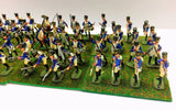French Infantry - Les Bleus x 48 - 1:72 (PAINTED) - Italeri - 6002 - CP@