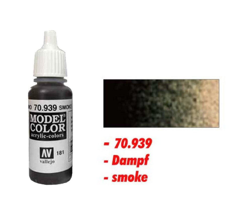 Vallejo Color - 70939 - Smoke 181 - 17ml