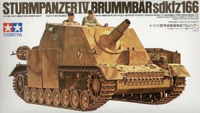 Tamiya - 35077 - Sturmpanzer IV Brummbar Sd.Kfz.166 - 1:35