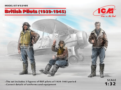ICM ICM32105 - British Pilots (1939-1945) - 1:32