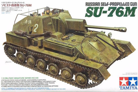 Tamiya 35348 - Soviet SU-76M Self-Propelled Gun - 1:35