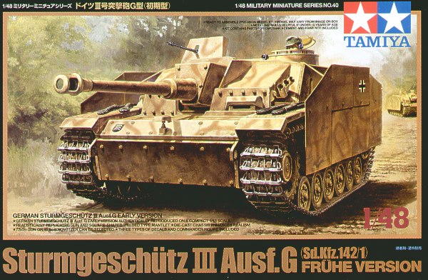 Sturmgeschutz/StuG.III Ausf.G Frühe version - 1:48 - Tamiya - 32540