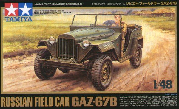 Tamiya TA32542 - Soviet GAZ-67B - 1:48
