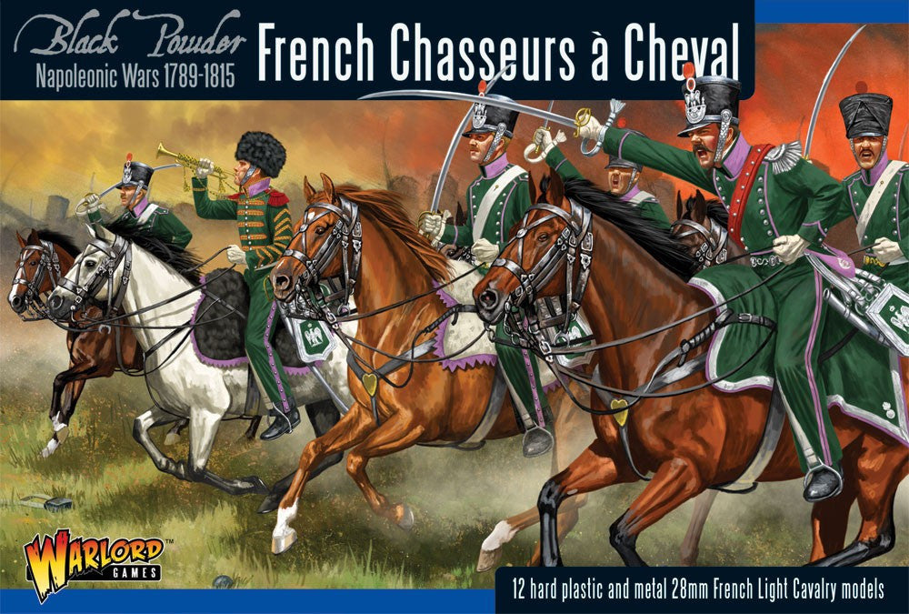 French chasseurs a cheval - 28mm - Black Powder - WGN-FR-12 - @