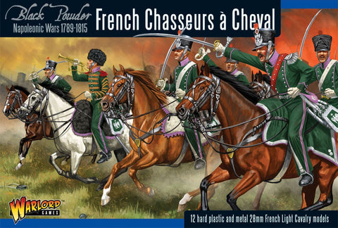 French chasseurs a cheval - 28mm - Black Powder - WGN-FR-12 - @