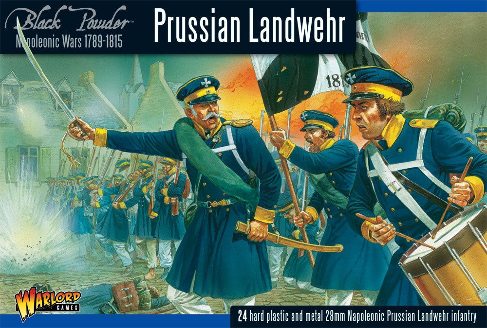 Prussian landwehr - 28mm - Black Powder - 302012501 - WGNPR01