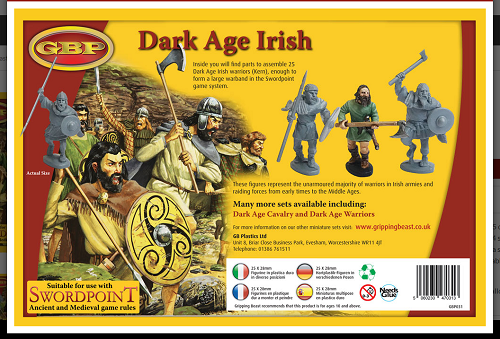 Gripping Beast - GBP31 - Dark Age Irish - 28mm