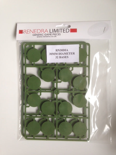 Renedra - RN30DIA - 30mm DIAMETER BASES (x32)
