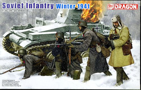 Soviet infantry winter 1941 - 1:35 - Dragon - 6744