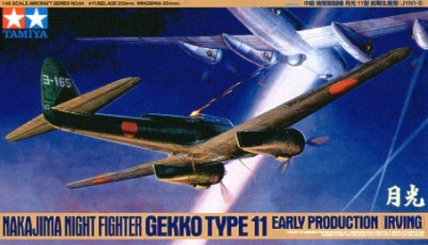 Tamiya 61084 - Nakajima J1N1 Gekko 'Irving' Type 11 - 1:48