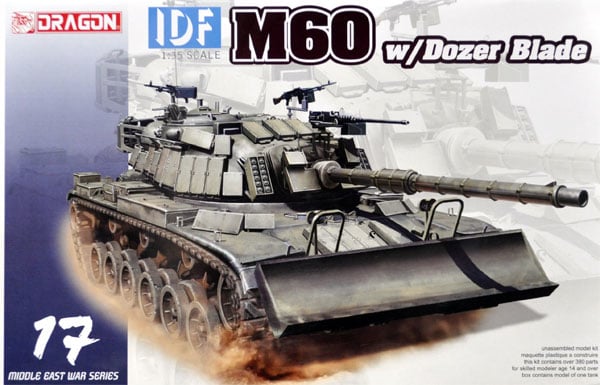 Dragon - 3582 - M60 tank with M9 dozer blade - 1:35