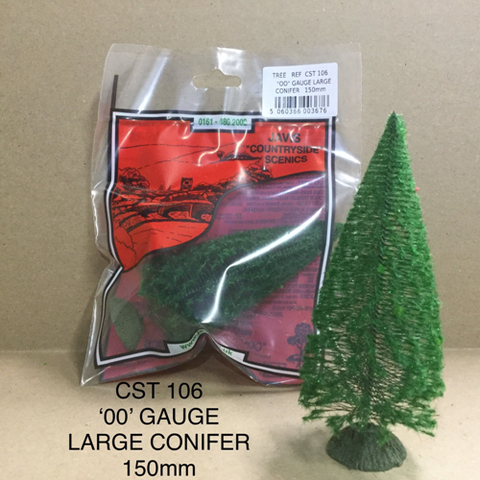 JAVIS - CST106 - TREES - 150mm OO CONIFER - pkd 3 per box