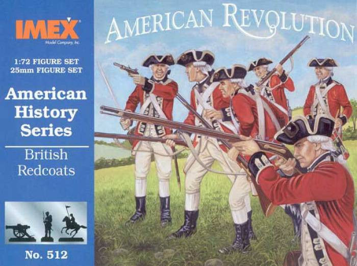 British Redcoats (American History series) - 1:72 - Imex - 512