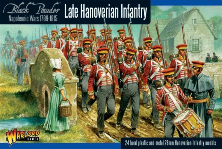 Napoleonic Hanoverian Line Infantry Regiment - 28mm - Black Powder - WGN-BR-13