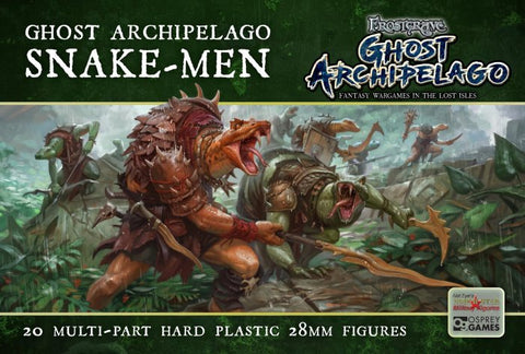 Snake-men - 28mm - Frostgrave - Ghost Archipelago - FGAP02 - @