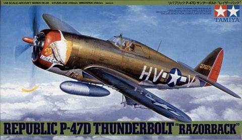 Tamiya 61086 - Republic P-47D Thunderbolt Razorback - 1:48