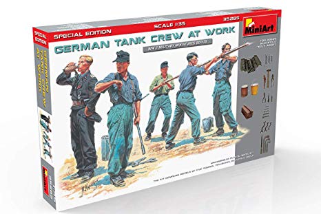 Mini Art - 35285 - German tank crew at work - 1:35