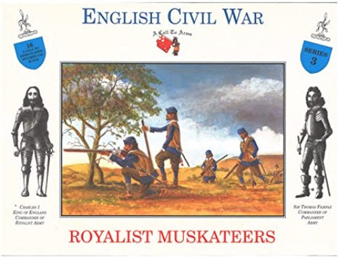 English Civil War - Royalist Musketeers - 1:32 - A Call To Arms - 3234 - @