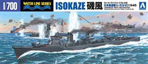 Aoshima 448 - Isokaze - Japanese Navy Destroyer - 1:700