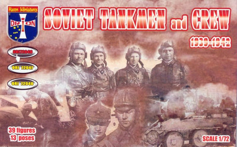 Orion - 72046 - Soviet Tankmen and crew 1939-42 - 1:72