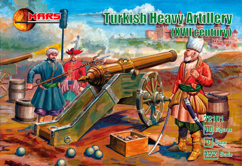 Turkish heavy artillery (XVII century) - Mars - 72101 - 1:72
