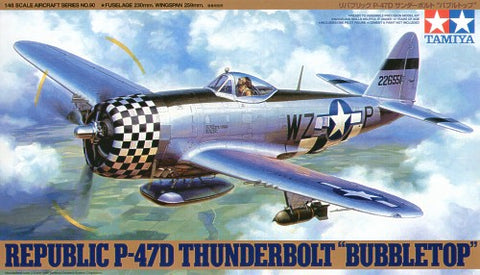 Tamiya 61090 - Republic P-47D Thunderbolt 'Bubbletop' - 1:48