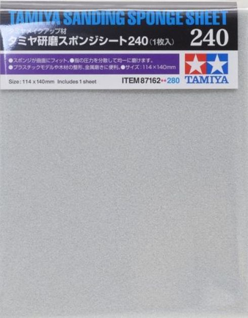 Tamiya 87162 - Sanding Sponge 240