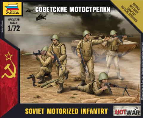 Soviet motorized infantry - 1:72 - Zvezda - 7404 - @
