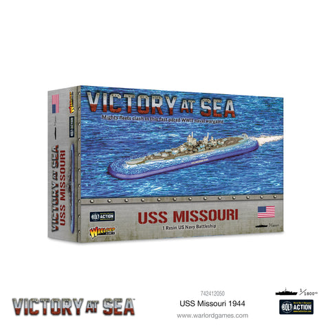 USS Missouri - 1:1800 - Victory at Sea - Warlord - 742412050