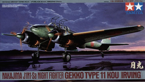 Tamiya 61093 - Nakajima J1N1-Sa Gekko 'Irving' - 1:48