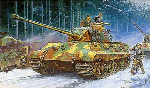 Tamiya 35252 - Pz.Kpfw.VI King Tiger Sd.Kfz.182 - 1:35