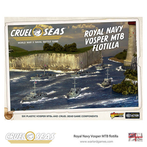 Royal navy vosper MTB Flotilla - 1/300th - Cruel Seas -782011001 - @