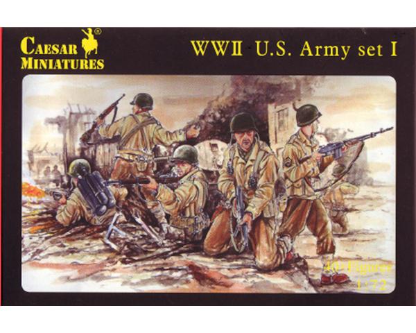 U.S. Army set I WWII - 1:72 - Caesar Miniatures - H054