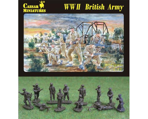 WWII British army - 1:72 - Caesar miniatures - H055