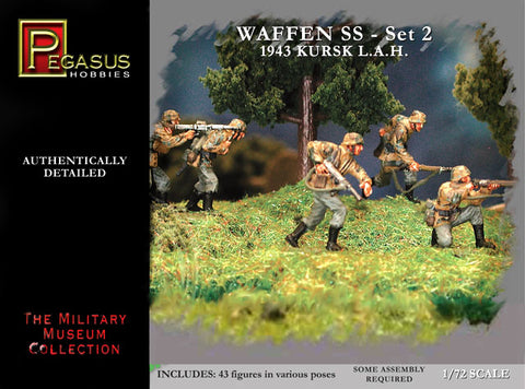 Pegasus - 7202 - Waffen SS - Set 2 1943 Kursk L.A.H. - 1:72