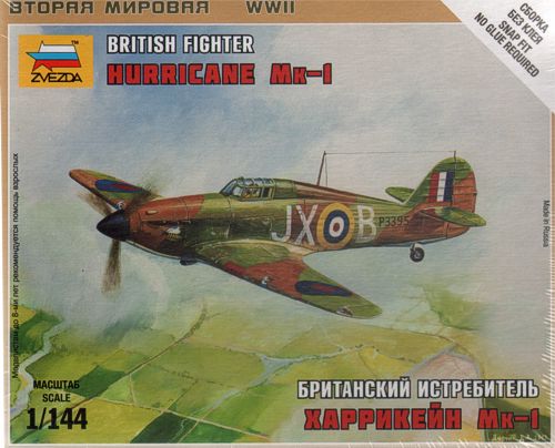 Zvezda - 6173 - Hawker Hurricane Mk.I - 1:144