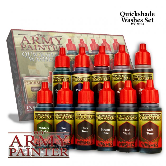 Warpaints Quickshade Washes Set - The Army Painter - WP8023P
