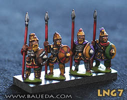 Baueda - Dismounted knights (8 foot) - 15mm