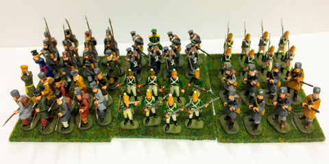 Hat - 8099 - Russian Militia x 54 - 1:72 (HIGH PAINTED)