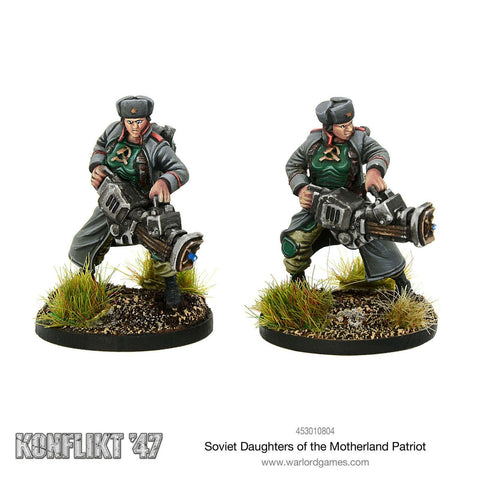 Warlord Games 453010804 - Daughters of the Motherland Patriot Team