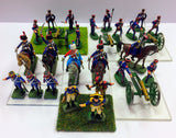 French line horse artillery x 4 - 1:72 - Hat - 8039 - @
