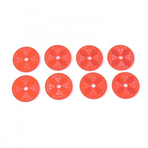 4GROUND - Red objective marker 1-8 - MG-TAM-108R