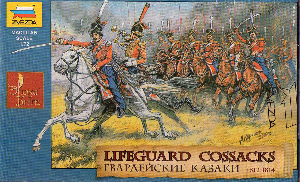 Lifeguard Cossacks 1812-1814 - 1:72 - Zvezda - 8018 - @