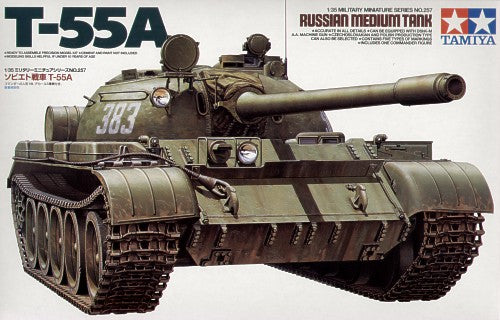 Tamiya 35257 - Soviet T-55A Soviet Medium Tanks - 1:35