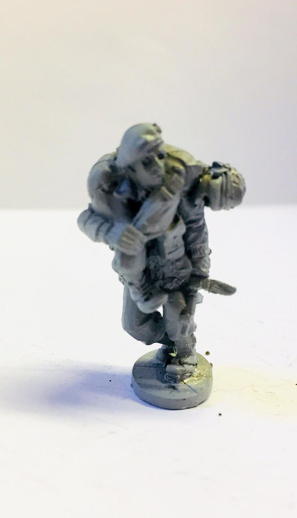 Bolt Action - Never surrender British parà with Dennis on - 28mm
