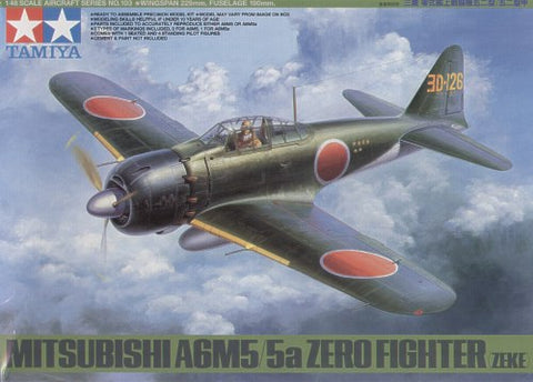Tamiya 61103 - Mitsubishi A6M5/5a 'Zero' (Zeke) - 1:48