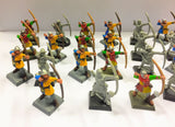 Bretonnian Archer x22 - 28mm - Warhammer Fantasy - @