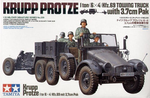 Tamiya 35259 - Krupp-Protze Kfz.69 1 ton - 1:35