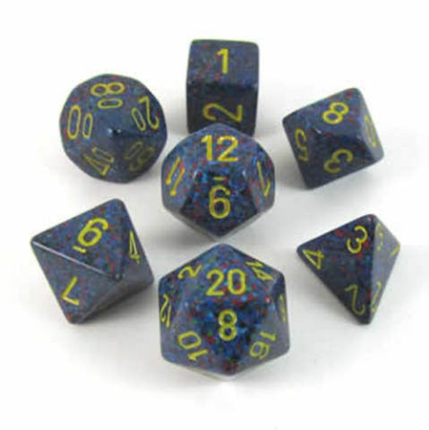 Chessex - 25366 - Twilight - Polyhedral 7 die set